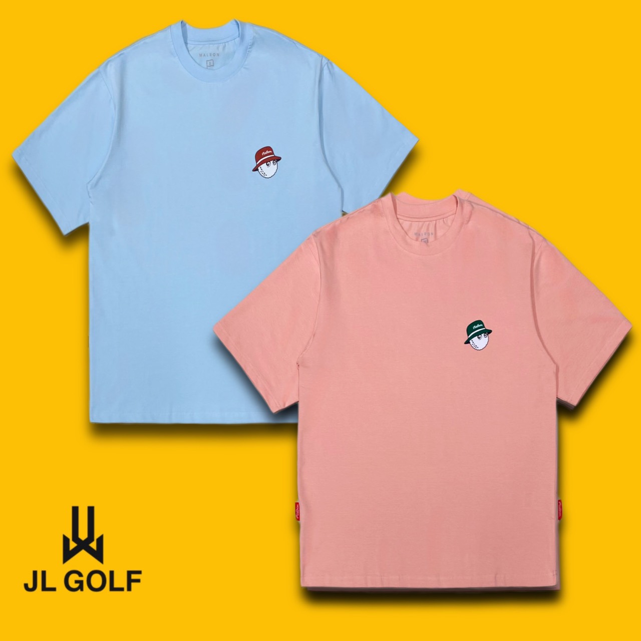 Áo thun Unisex Malbon/ Áo thun thể thao Golf. form US over Made in Vietnam