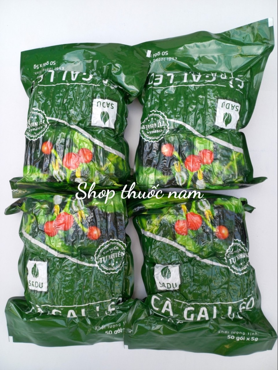 COMBO 2 BỊCH TRÀ THẢI ĐỘC GAN, MÁT GAN TÚI LỌC CÀ GAI LEO SADU 250G (100 TÚI LỌC-HÚT CHÂN KHÔNG)