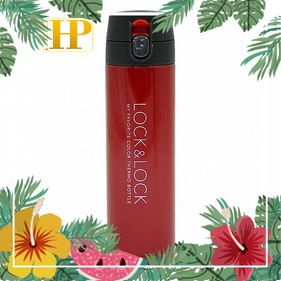 Bình giữ nhiệt lock&lock cherry vacuum lhc540 - đỏ