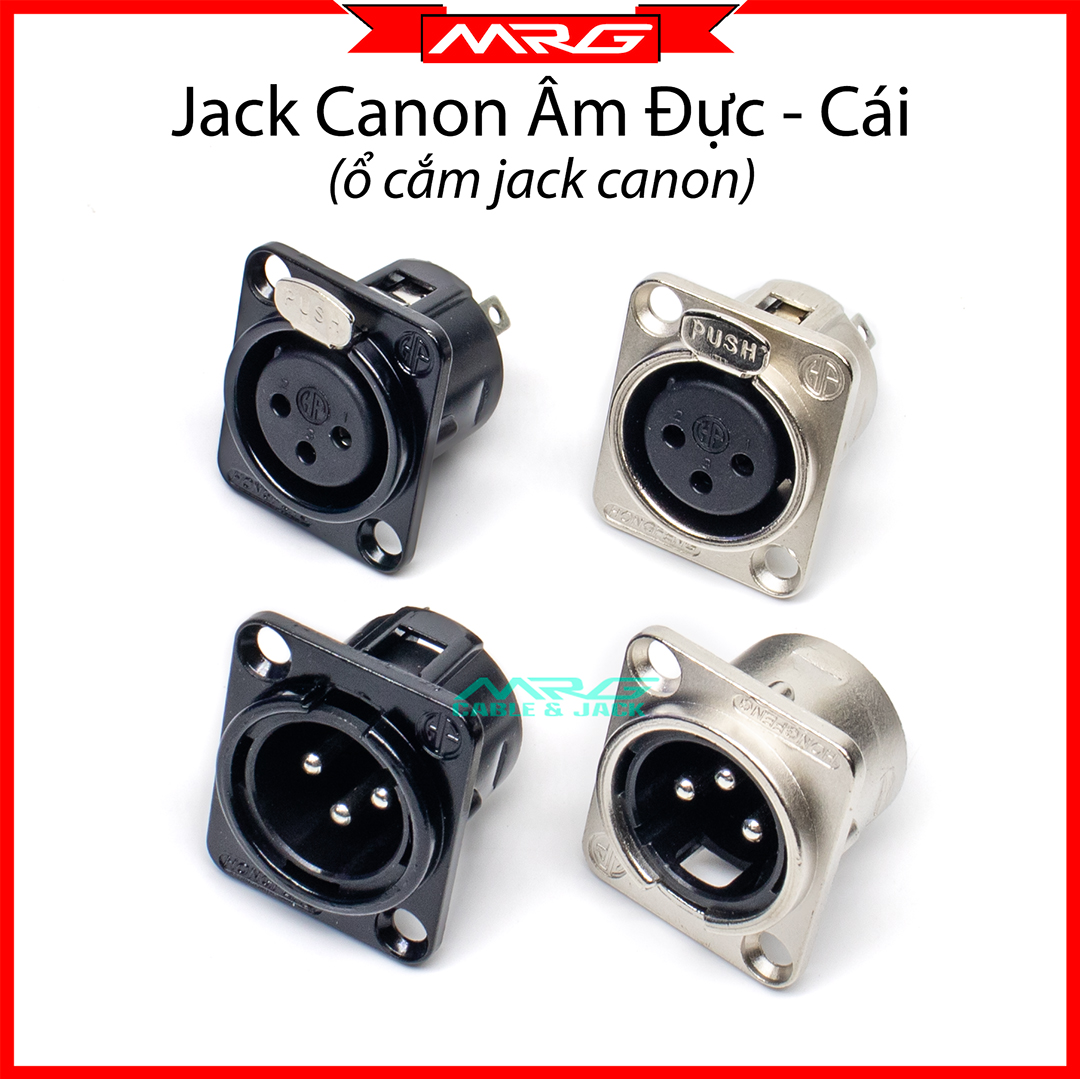 Jack Canon Âm giá 1 cái jack canon đực âm jack canon cái âm | jack âm tủ máy giắc canon âm.