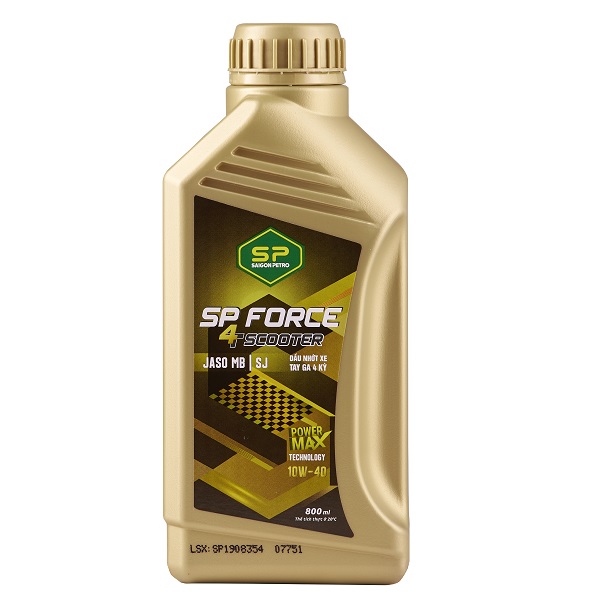[HCM]Dầu nhớt xe tay ga Saigon Petro SJ 0.8L