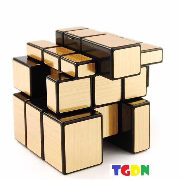 Đồ chơi rubik mirror 3x3x3 vàng