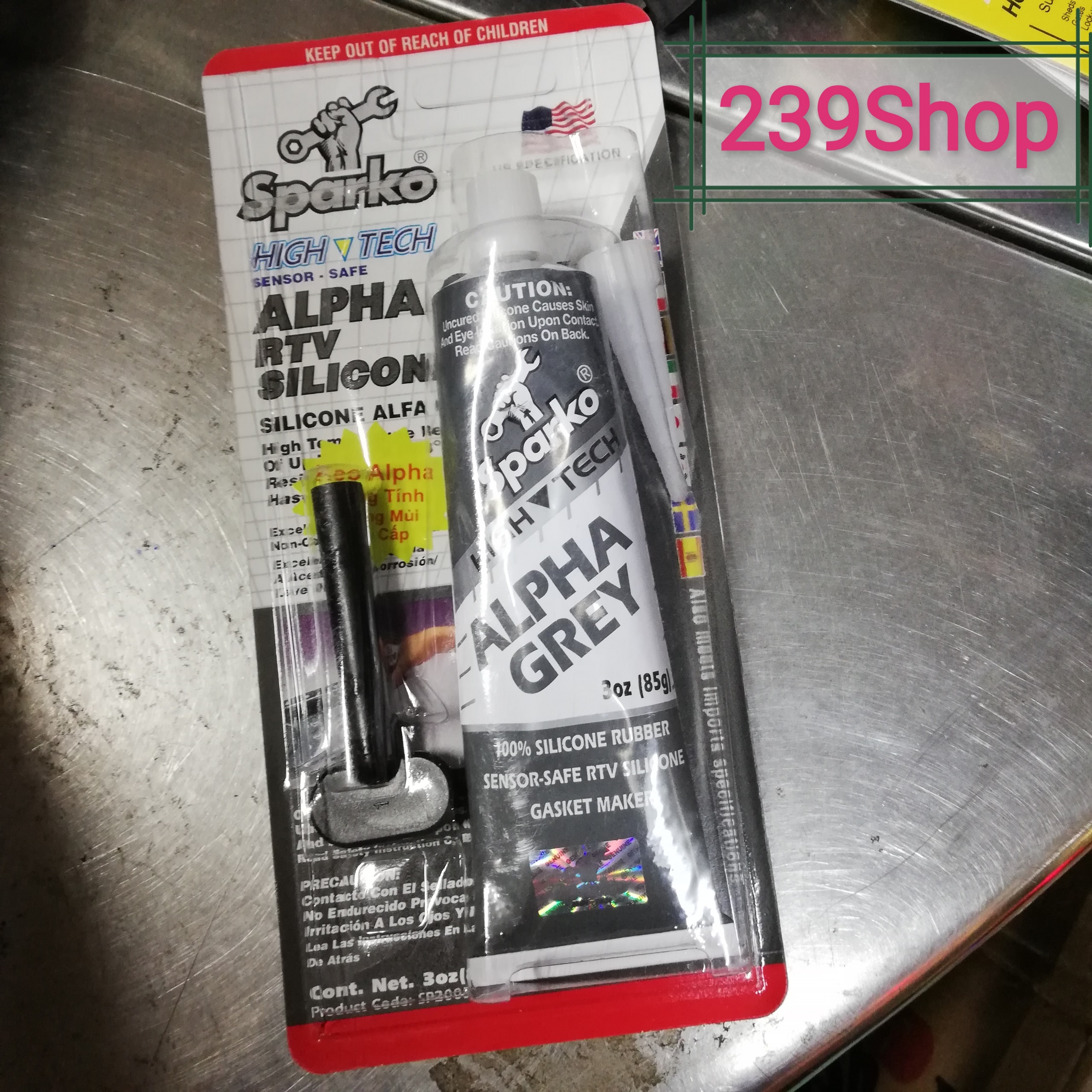 Keo dán ron Sparko Alpha Grey 85g