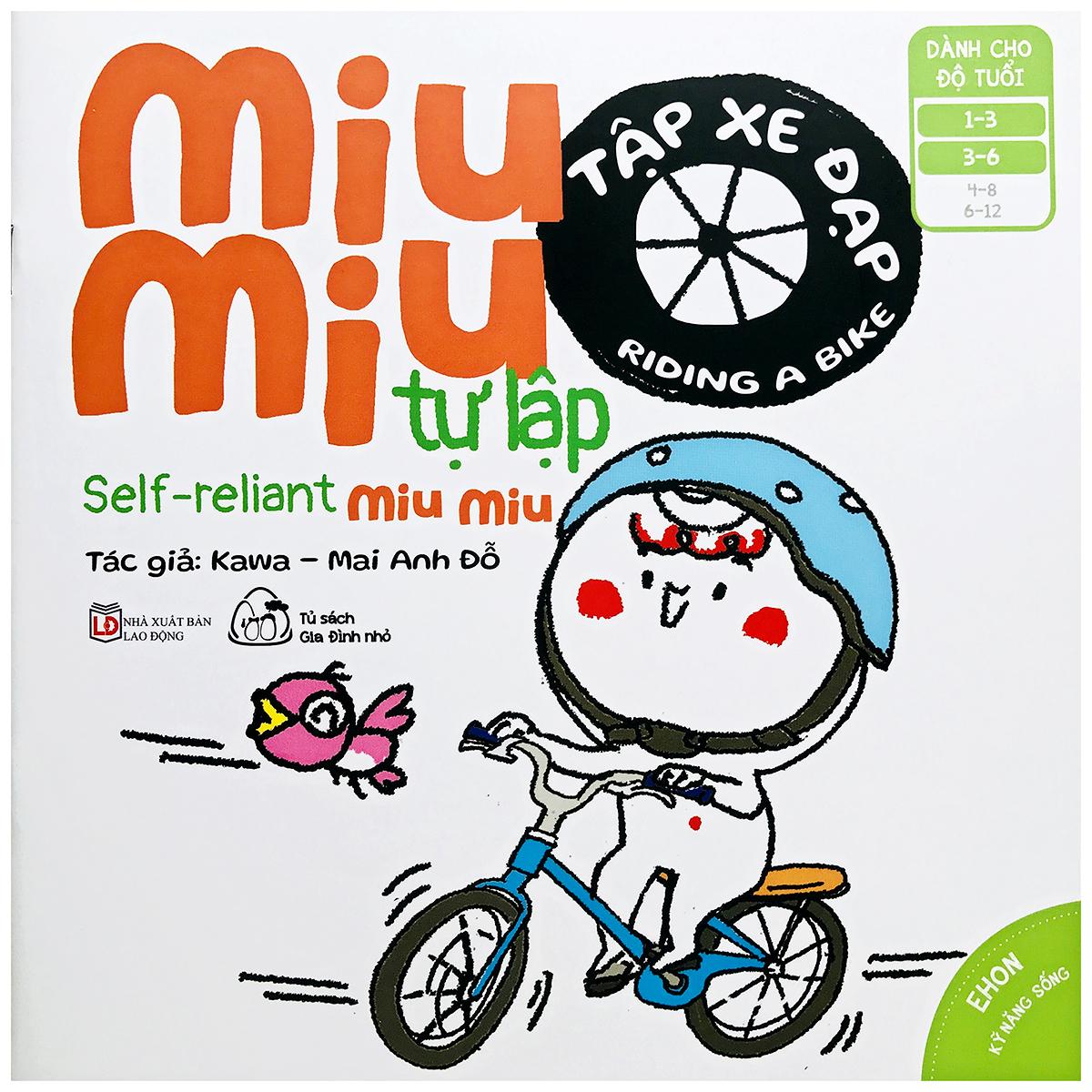 Sách - Ehon Kĩ Năng Sống - Miu Miu Tự Lập- Phần 2 - Combo 8 quyển, lẻ tùy chọn