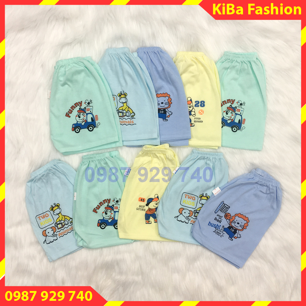 Set 5 chiếc quần đùi, quần chục cotton cho bé Trai / Gái  3-12kg - ảnh thật - QĐ - HMA040  / quần chục cho bé / quần chục cho bé trai / quần chục / quần chục cho bé gái / quần chục cho bé sơ sinh