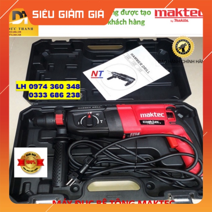 Máy khoan bê tông Maktec