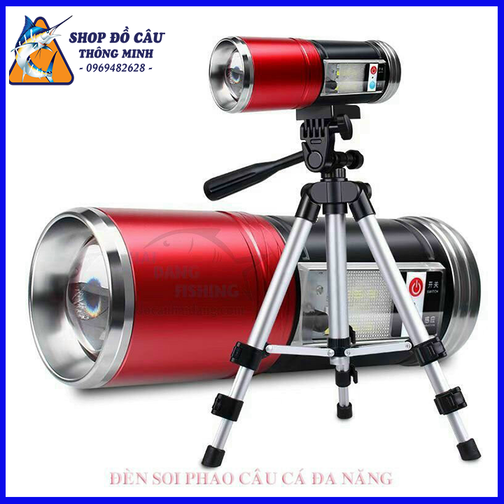 Đen Soi Phao Câu Cá 4 Màu 3 Chế Độ, Đèn Soi Cao Cấp Pin Khỏe, Chống Nước DCD-02 ( Shop Đồ Câu thông Minh )