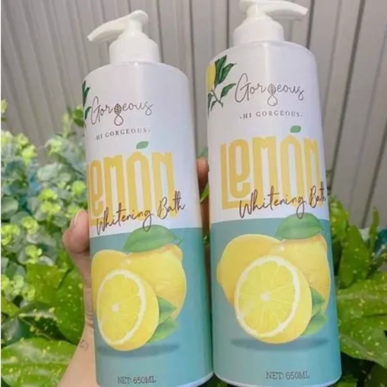 Sữa tắm trắng chanh lemonthái lan 650ml -