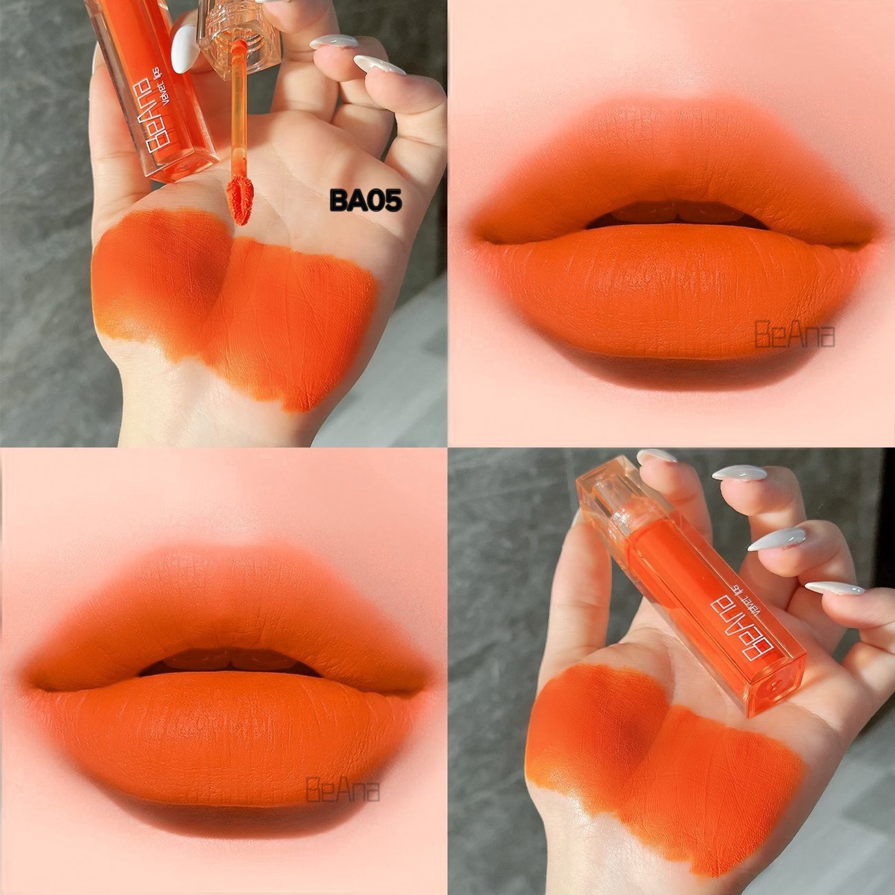 [HCM][BA05 Cam Sofia] Son B.A Special Limited – Son Hữu Cơ Không Chì Siêu Lì – Màu Son Cam Tươi Sáng