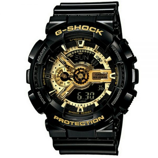 ĐỒNG HỒ G SHOCK GA 110GB 1A GOLD BLACK – ĐEN VÀNG
