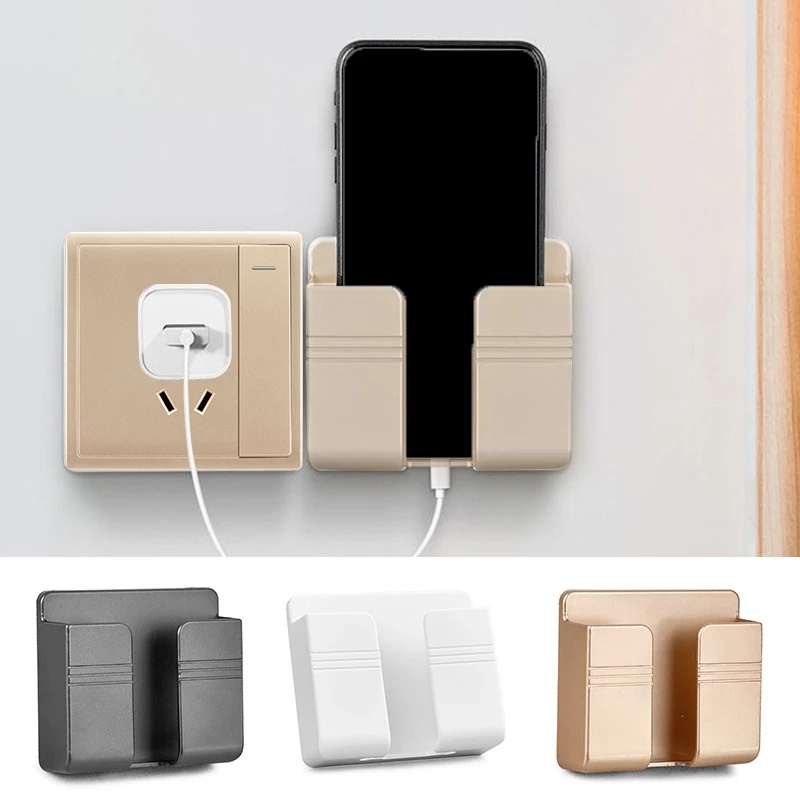 Kệ để remote, điện thoại dán tường/dụng cụ hỗ trợ làm vườn