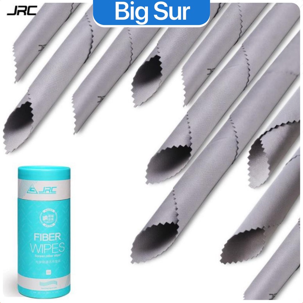 Khăn Vệ Sinh Máy Ảnh Máy Tính Và Thiết Bị Công Nghệ JRC, Bộ 10 Cái Có Hộp Đựng