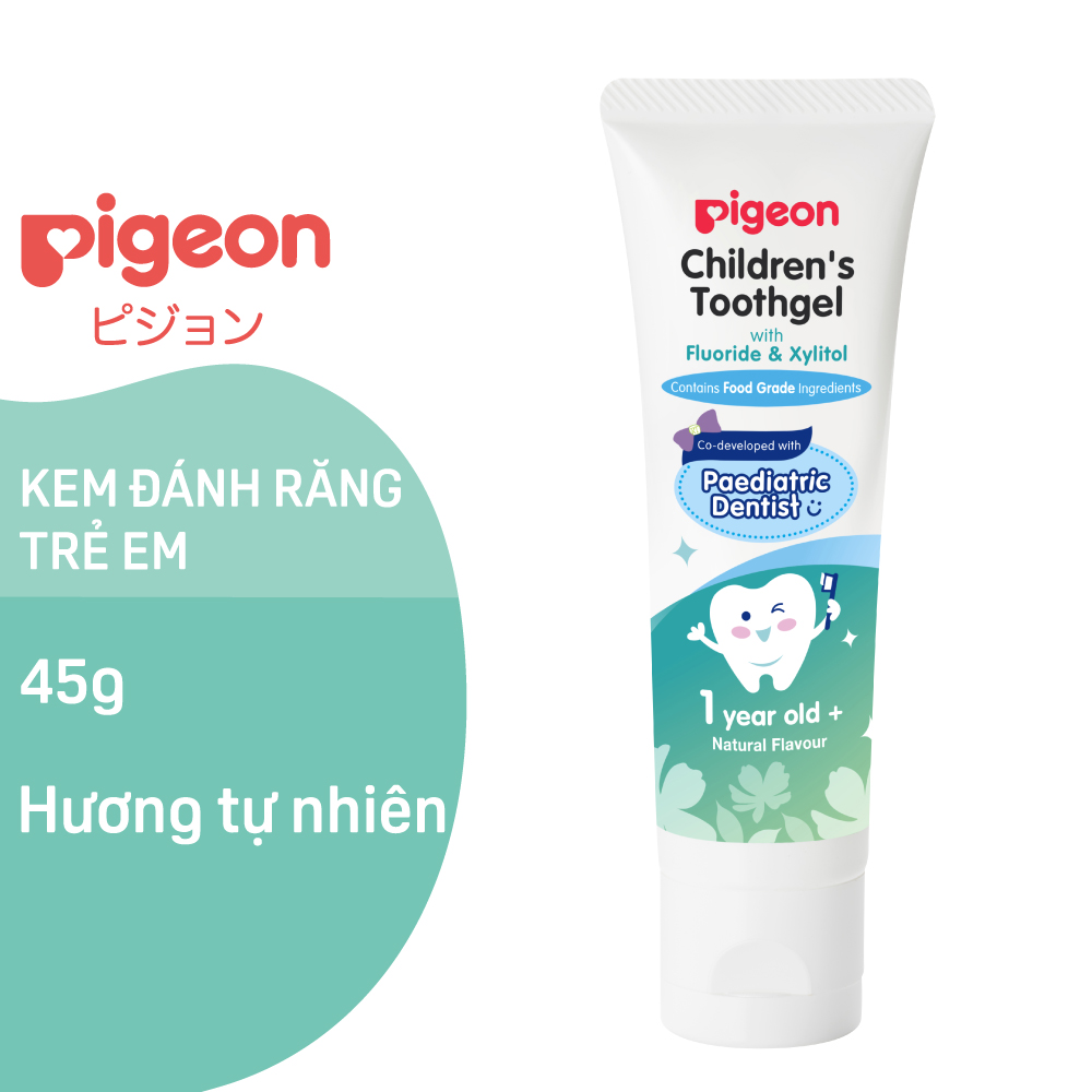 Kem đánh răng trẻ em Pigeon - Hương tự nhiên