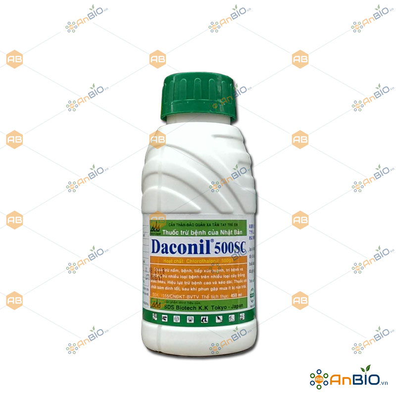 [HCM]THUỐC TRỪ NẤM BỆNH NHẬT BẢN DACONIL 500SC chai 450ml - A5.1027