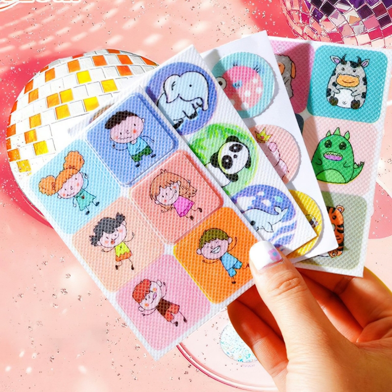 Set 36 miếng dán đuổi muỗi, chống muỗi, chống côn trùng, đuổi muỗi cho bé,họa hiết hình thú- Joyee810
