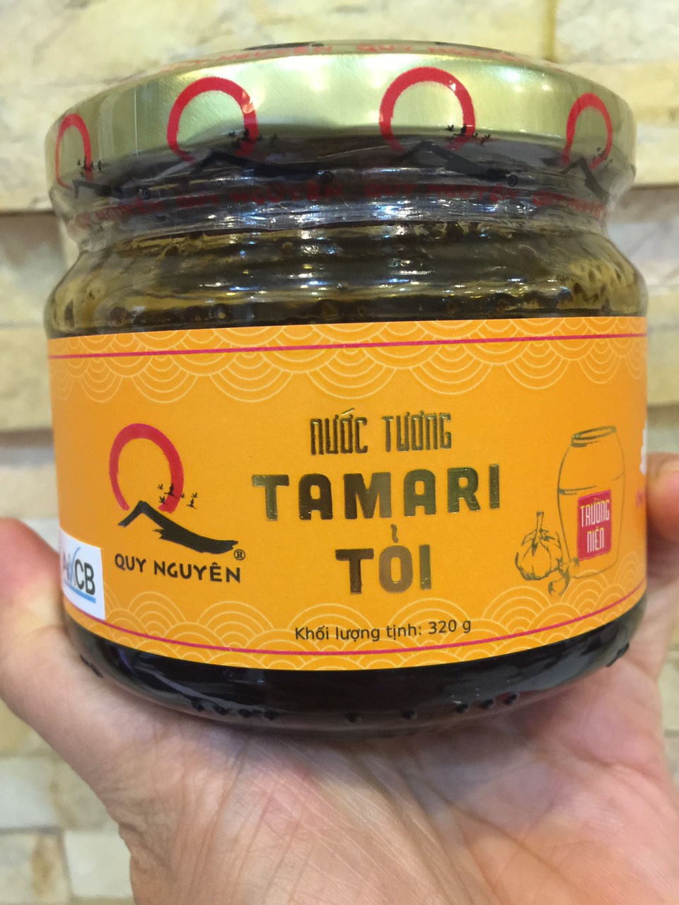 Nước tương tamari tỏi quy nguyên