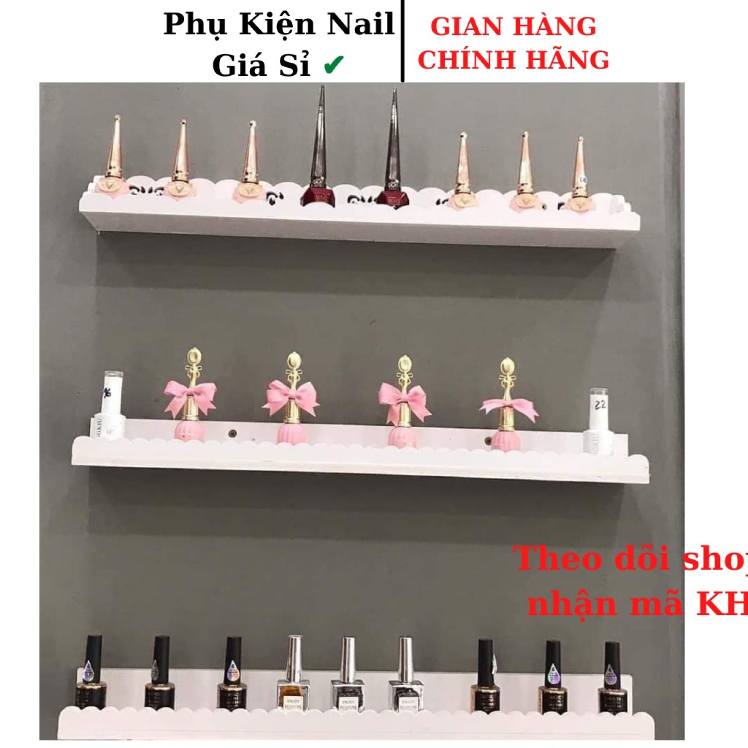 Kệ để sơn đơn combo 5 kệ