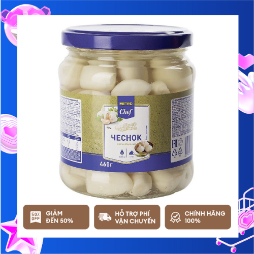 Củ tỏi muối Metro Chef 460g - Babushka Shop