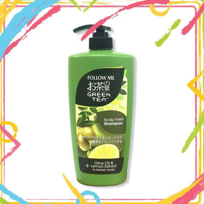 Dầu gội trà xanh follow me 650ml