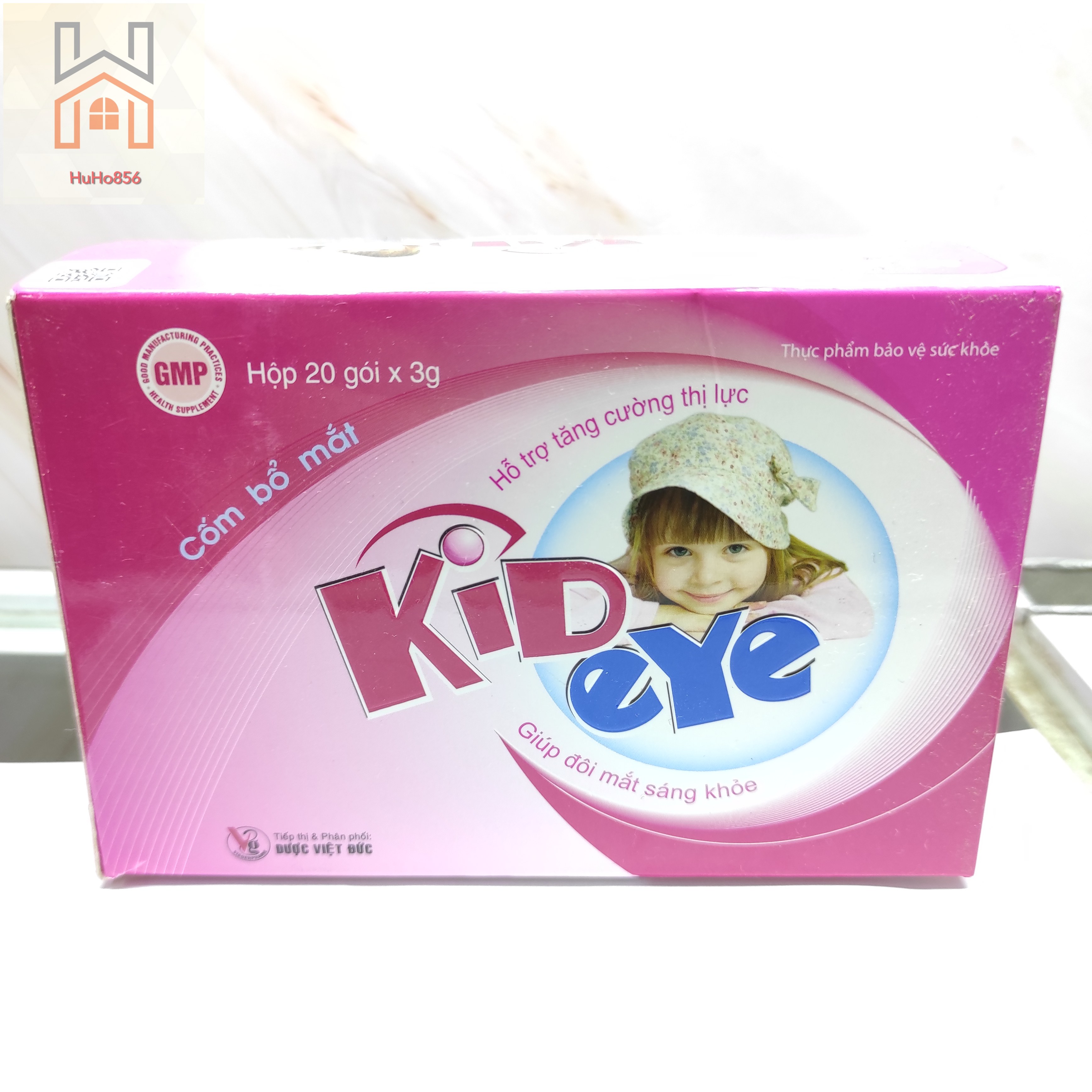 Kideye cốm bổ mắt - hộp 20 gói