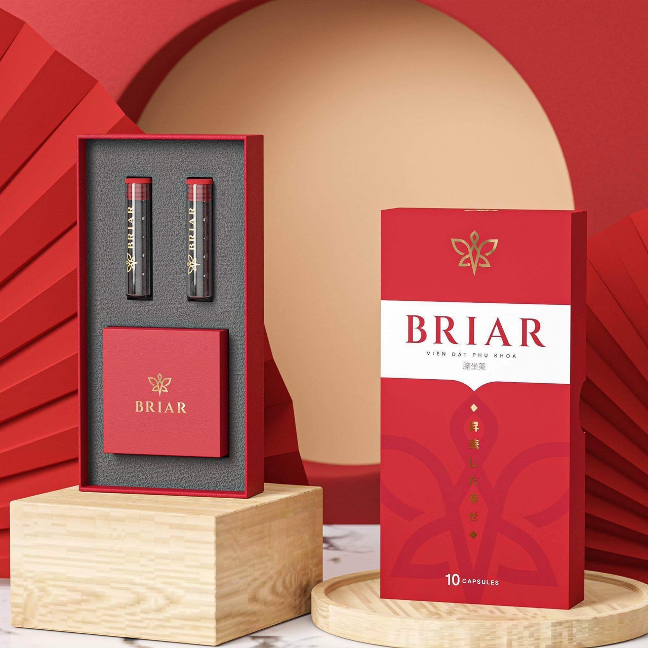 VIÊN ĐẶT SE KHÍT THẢO MỘC BRIAR PK