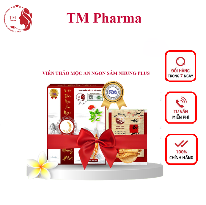 Thực phẩm bảo vệ sức khỏe Sâm Nhung Plus hỗ trợ ăn ngon ngủ ngon, cải thiện hệ tiêu hoá, giúp tăng cân an toàn hiệu quả