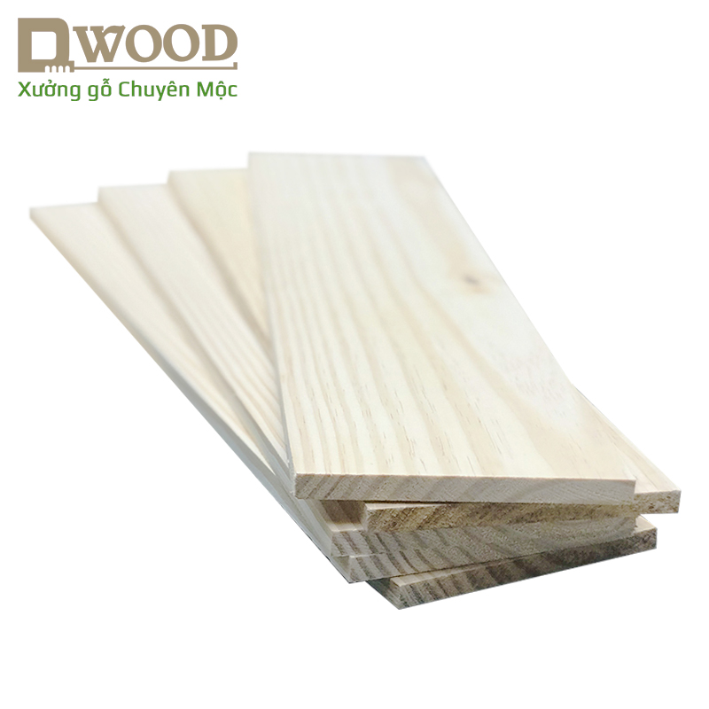 Gỗ thông Dwood mặt 12cm đã xử lý bề mặt - chiều dài tự chọn
