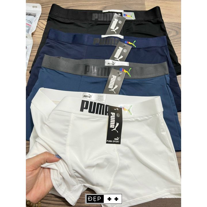 Quần sịp đùi nam puma, quần lót nam vải thun lạnh co dãn 4 chiều