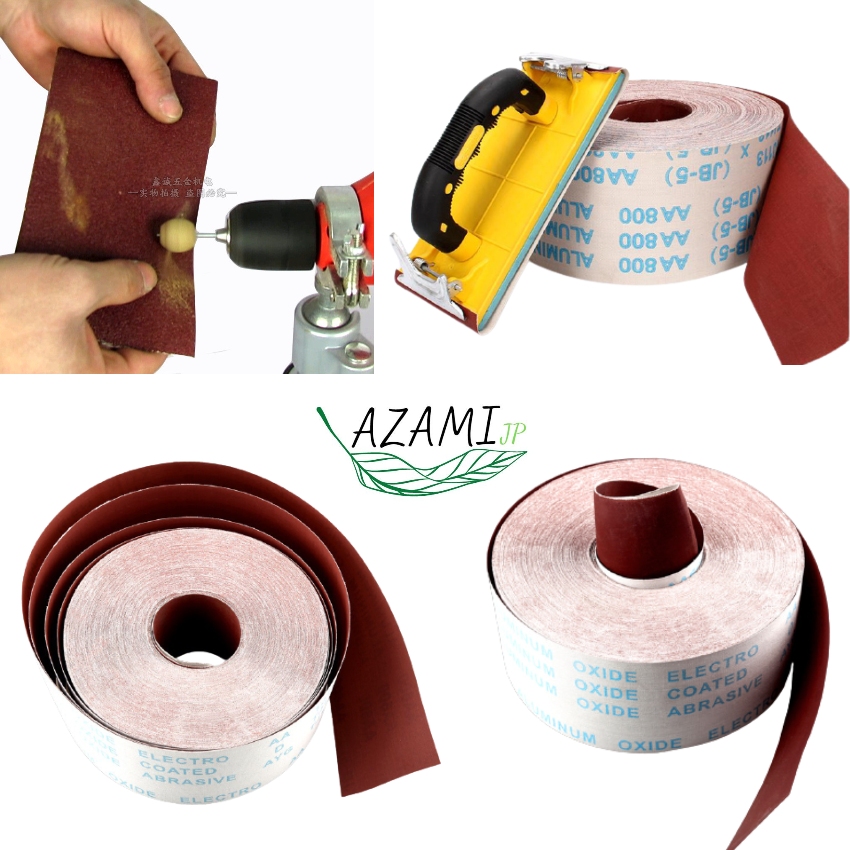 Nhám vải jb5 bản rộng 10cm , mềm nhiều độ hạt cát 80 - 100 - 120 - 150 -180 -240 -320 , giá 1 mét