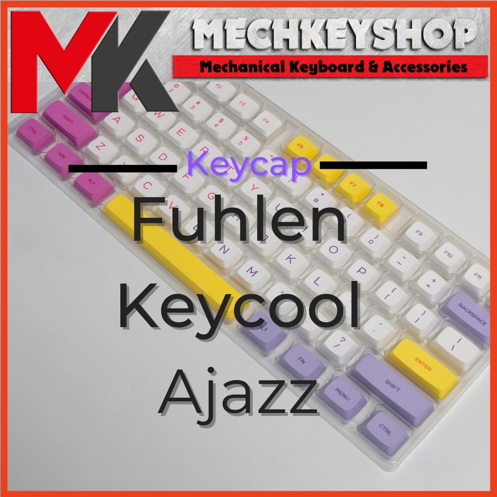 Bộ nút KEYCAP PBT Fuhlen Ajazz Keycool nhiều mẫu