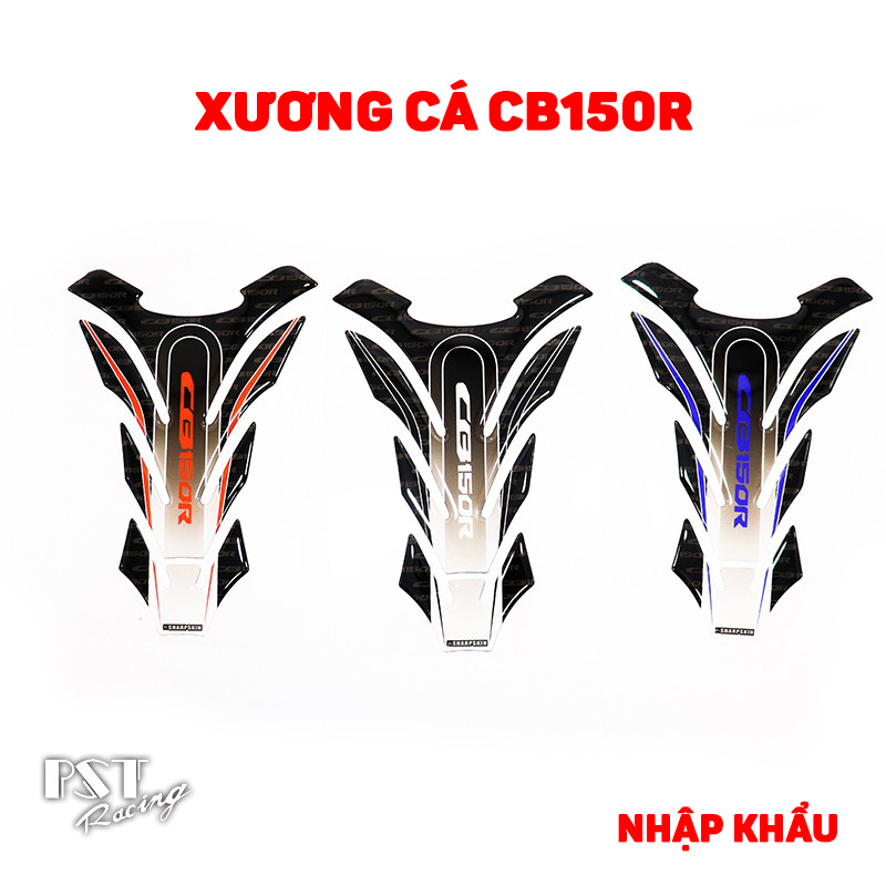 Dán xương cá dán bình xăng Honda CB150R nhập khẩu