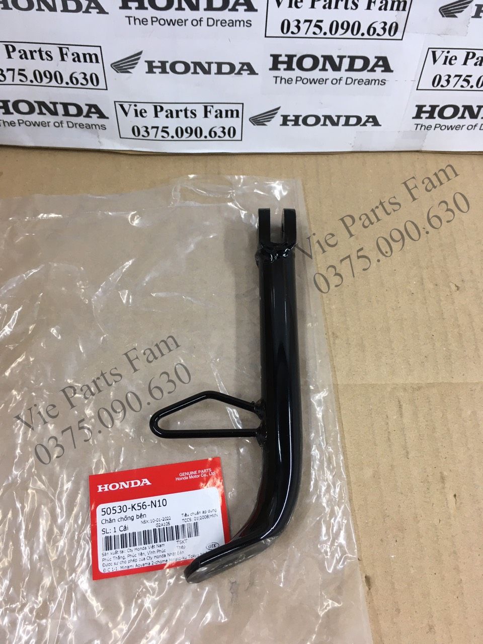 Chân chống nghiêng, chân chống bên Winner đời đầu, Winner V1, Winner X, hàng din Honda mới 100%