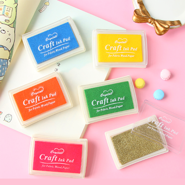 Hộp mực in dấu Craft Trang trí Sổ tay, Thiệp Handmade - Gấu Trúc Phụ kiện