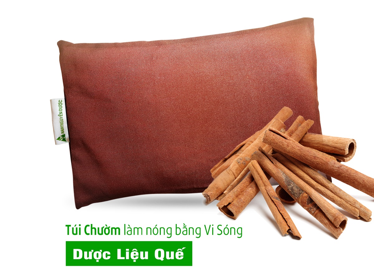 Gối chườm nóng thảo dược quế 1kg