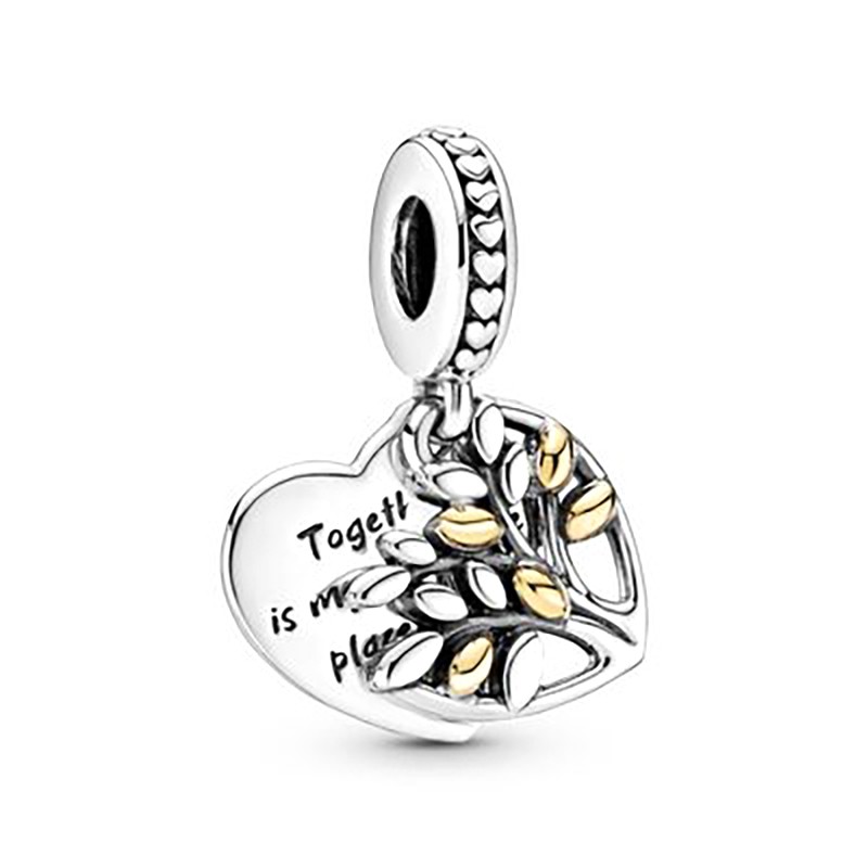 Hạt charm xinh olwen xỏ vòng đá lắc tay