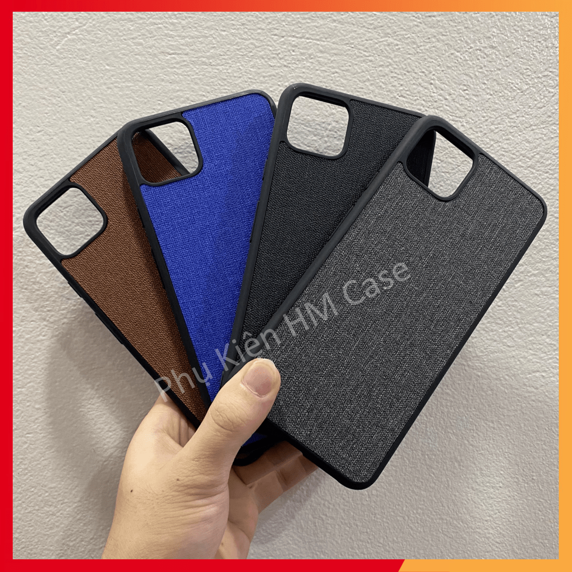 Ốp lưng Google Pixel 4, Pixel 4XL / Pixel 4A / Pixel 5 / Pixel 5A vân vải Jean chống bám vân tay, Nhiều màu