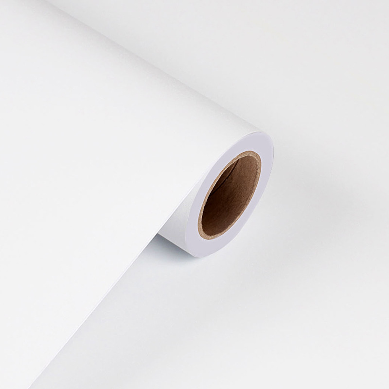 10 mét giấy dán tường trắng nhám có keo sẵn khổ rộng 45cm, giấy dán tường màu trắng trơn, giấy dán tường phòng khách, giấy dán tường phòng ngủ, giấy dán tường 10 mét, giấy decal dán tường một màu trắng nhám- Elise Shop