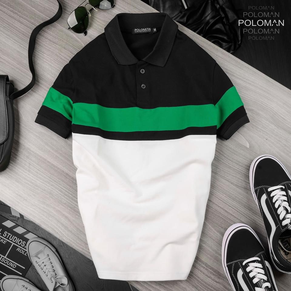Áo thun có cổ POLOMAN-USPA