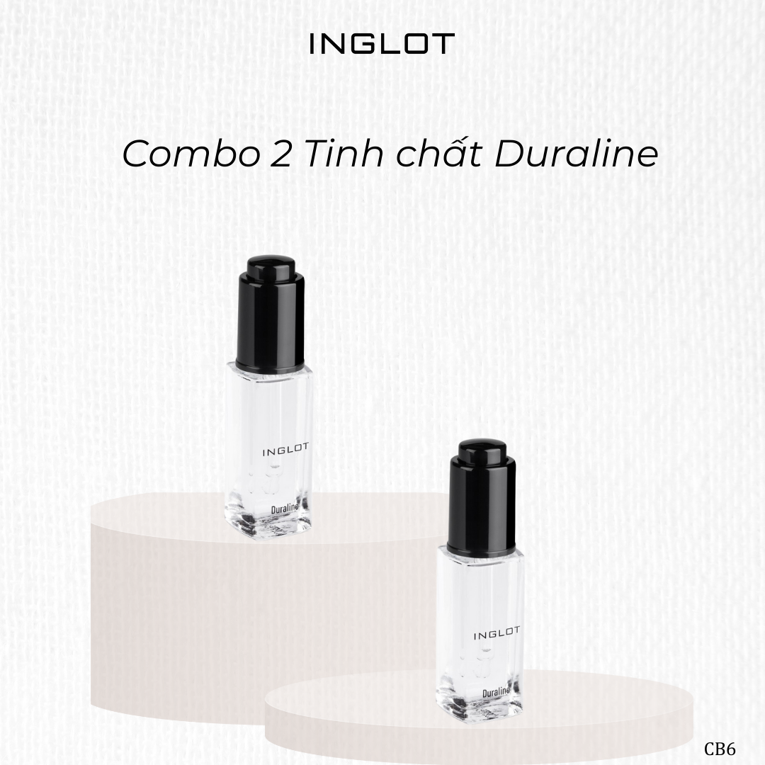 2 dung dịch pha màu mắt/ kem nền/ gel eyeliner Duraline INGLOT