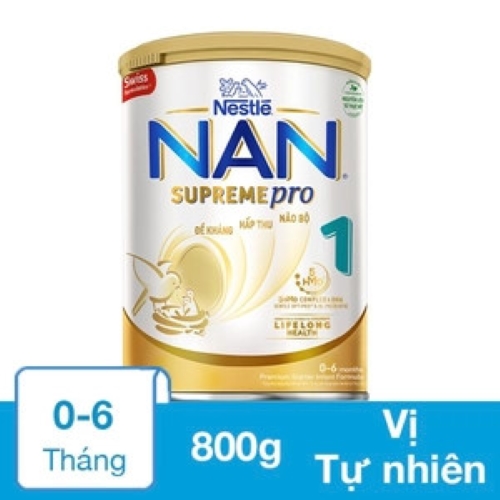 Sữa bột nan supreme pro số 1 800g .