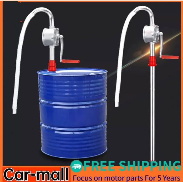 Máy bơm nước, Bơm dầu, Bơm nhớt đa năng quay tay bằng nhôm siêu nhẹ