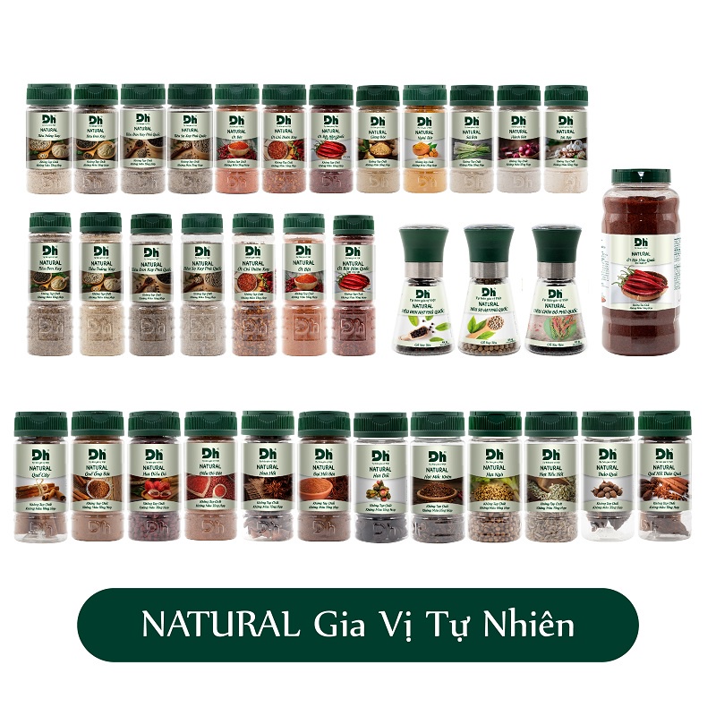 Gia vị bột nguyên chất DH Foods