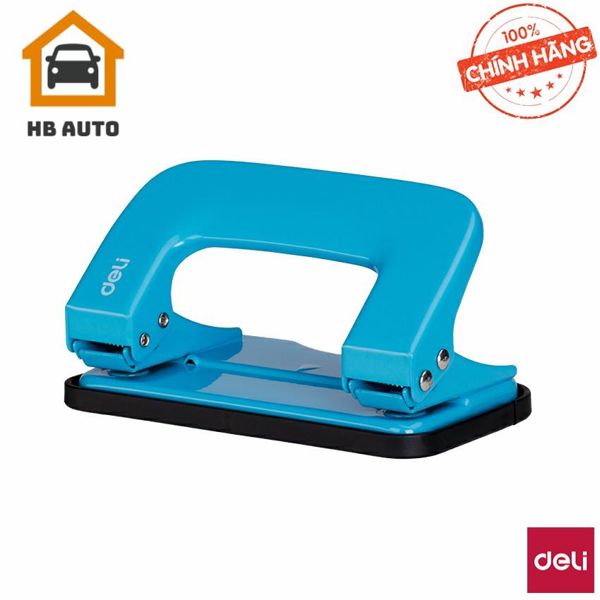 [FreeshipMAX] Máy đục lỗ giấy 10 tờ Deli 136 vỏ kim loại SPCC giao màu ngẫu nhiên