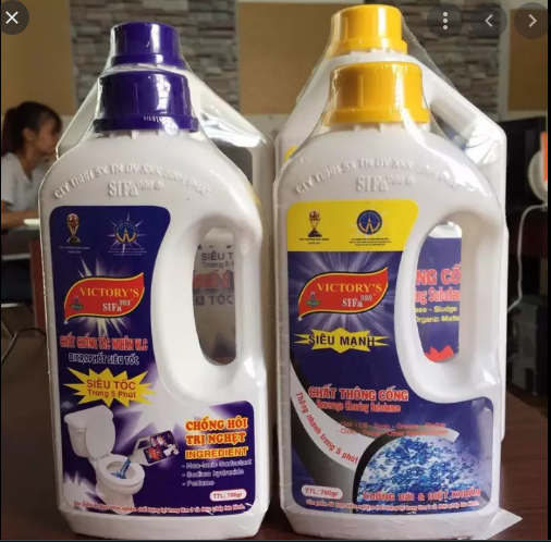 Chất thông tắc cống cầu chống hôi siêu mạnh 5 phút 700g zifat-sifa