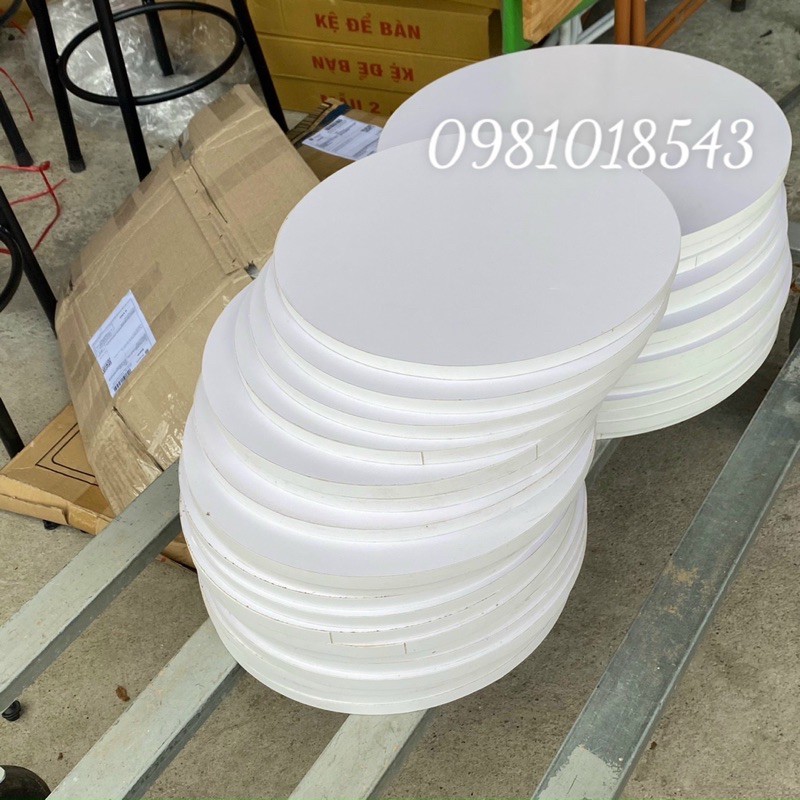 Mặt bàn tròn ️freeship ️ gỗ công nghiệp - đường kính 40-50-60 cm ️ lõi xanh