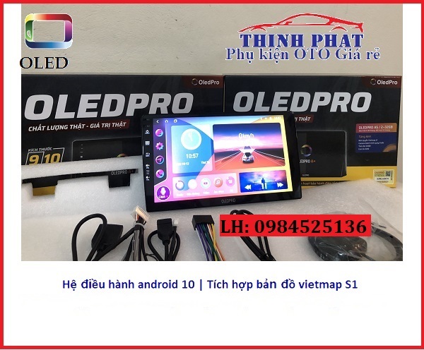 [FREE SHIP]MÀN OLED PRO A5, P450 MÀN HÌNH ANDROID CHIP8X RAM2GB ROM32GB MÀN HÌNH OTO GIÁ RẺ MÀN HÌNH