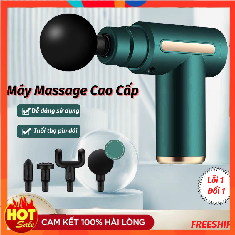 Máy massage cổ vai gáy đa năng máy massage cầm tay nhỏ gọn tiện lợi - lindu shop