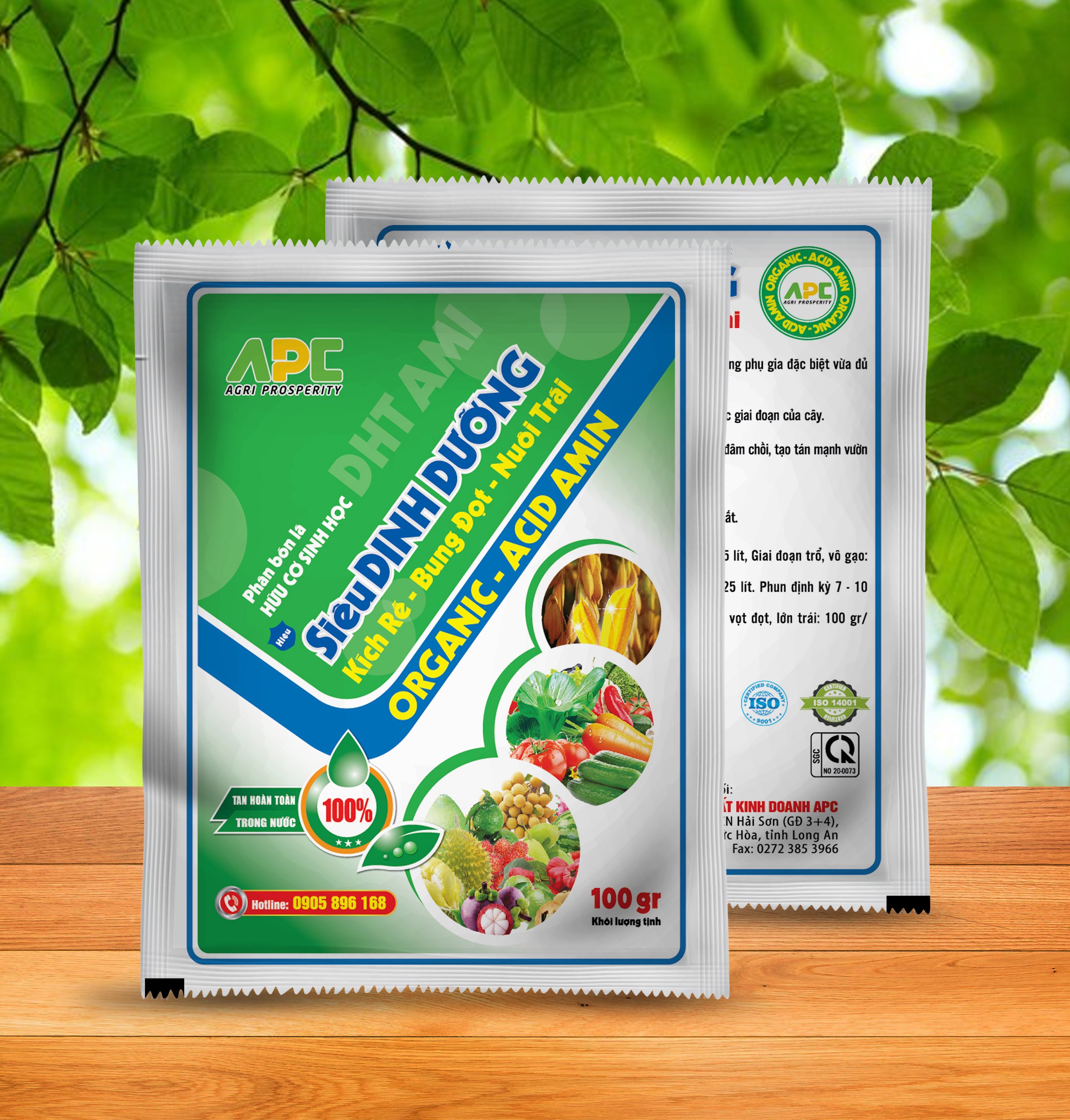 Vườn Xanh. Phân bón lá hữu cơ sinh học SIÊU DINH DƯỠNG, kích rễ, bung đọt, nuôi trái