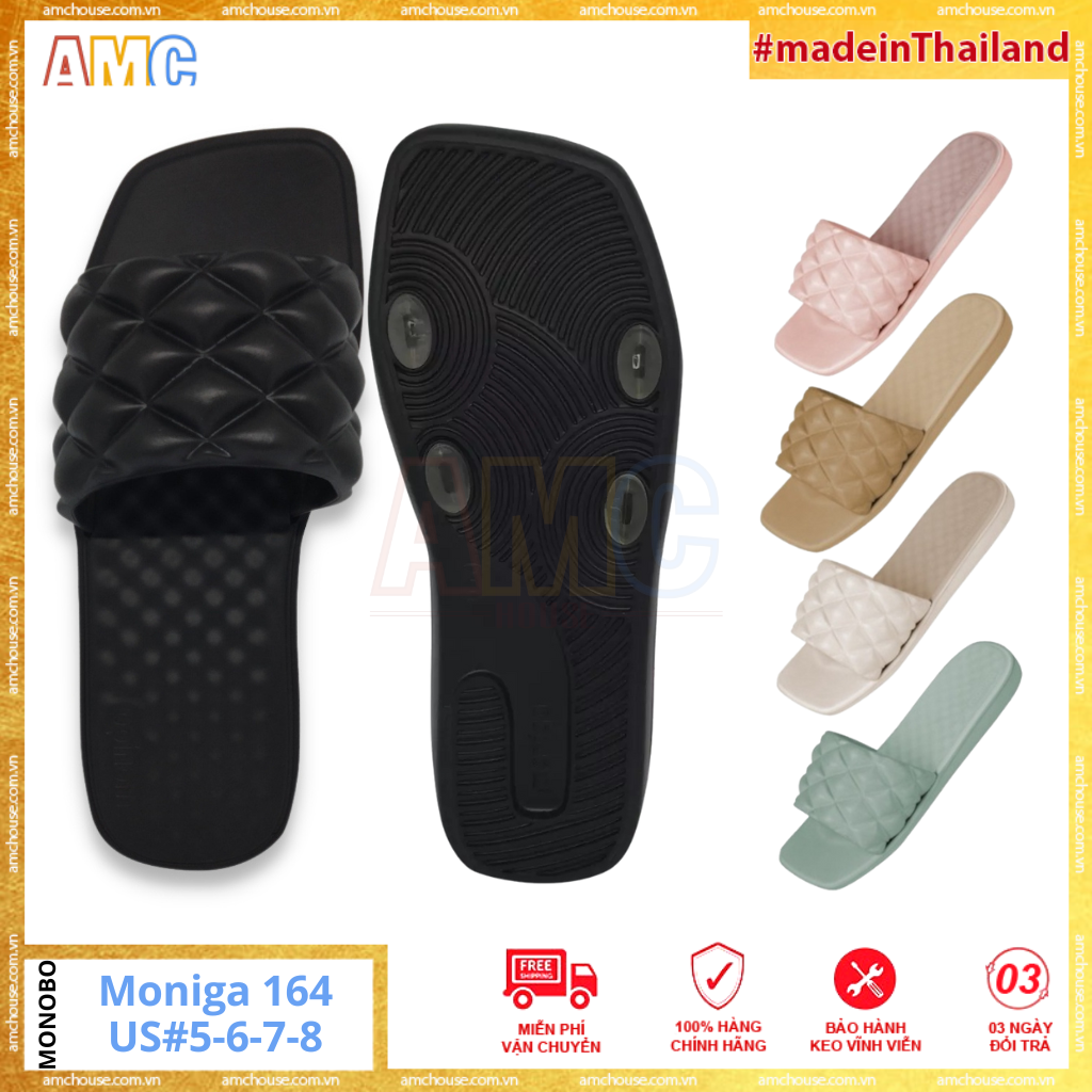 Dép thái lan nữ thời trang quai siêu mềm êm, nhẹ monobo - moniga 164 trudy
