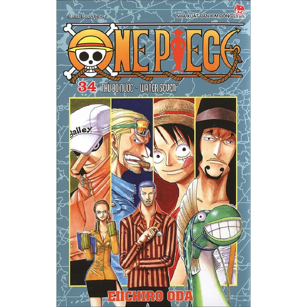 Sách - one piece - tập 34